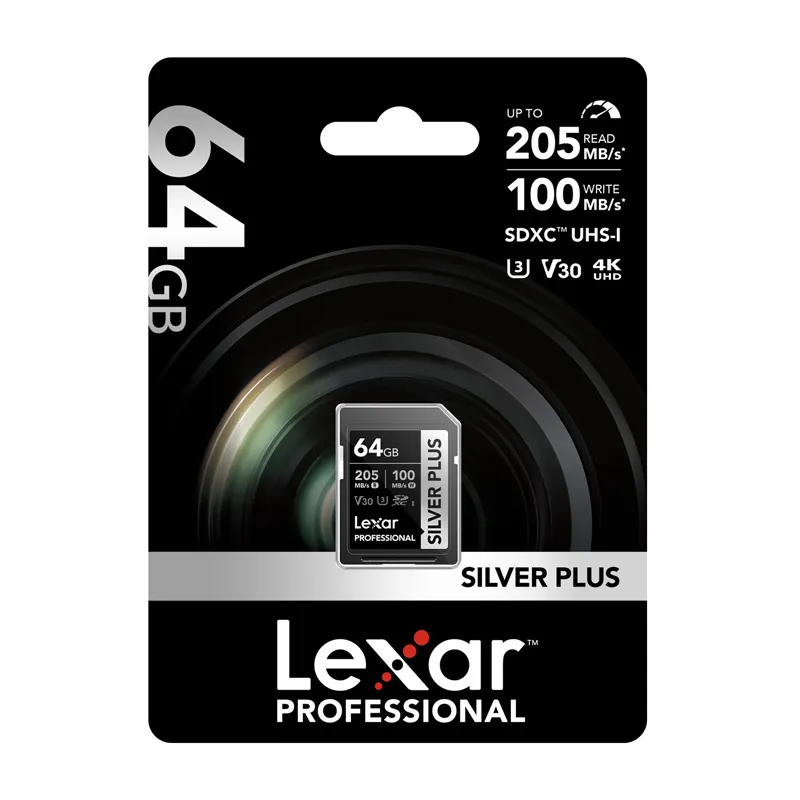 Lexar Professional SILVER PLUS SDXC 64GB memory card